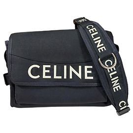 Céline Celine Small Trekking Messenger Bag Black