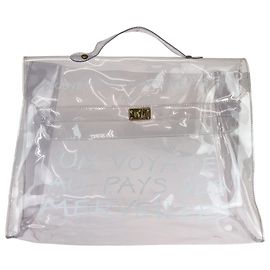 Hermès HERMES Kelly Vinyl Handbag Other