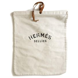 Hermès Hermes Aline de Toile H Pouch Cream