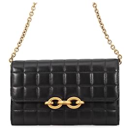 Portefeuille à chaîne/épaule Yves Saint Laurent Noir