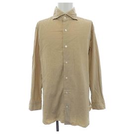 Autre Marque Camicia in cotone Barba Beige Altro