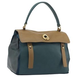 Saint Laurent Tricolor Muse Two Leather Medium Multicolore