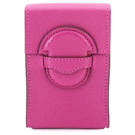 Hermès 1938 Cigarette Case Magnolia Mysore Goat Leather Purple