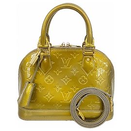 Bolsa Louis Vuitton Alma BB Vernis Outro