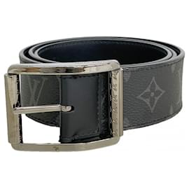 Cintura Louis Vuitton Monogram Eclipse Nero