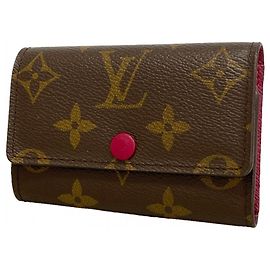Portachiavi Louis Vuitton Marrone e Fuchsia Marrone Fuschia