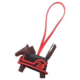 Hermès Hermes Robeo 24 PM Handtaschenanhänger Schwarz Andere