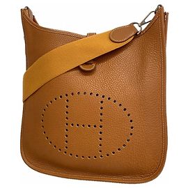 Hermès Sac à épaule Hermes Evelyne 1 PM Doré