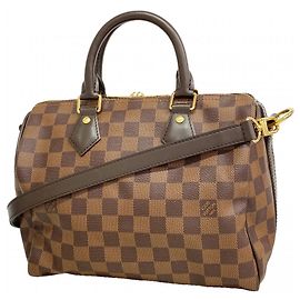 Borsa Louis Vuitton Damier Speedy Bandoulière 25 Damier ebene