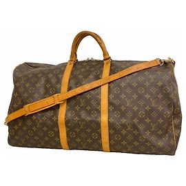 Louis Vuitton Monogram Keepall Bandoulière 60 Marron