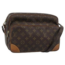 LOUIS VUITTON Borsa a Spalla Monogram Nile M45244 LV Auth hk3964 Monogramma