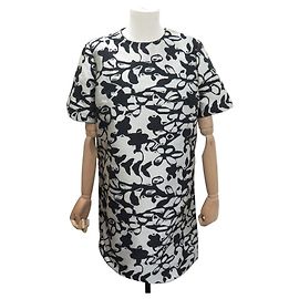 LANVIN 2014 KURZARMKLEID BLUMENMUSTER RW-DR2143-2513 M 40 Andere