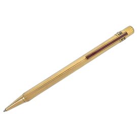 PENNA A BISCELLO VINTAGE CARTIER TRINITY AGRAFE LAQUE BORDEAUX O D'oro