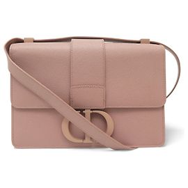 NOVA BOLSA DE MÃO DIOR 30 MONTAIGNE MM COURO GRANULADO ROSA COM ALÇA Rosa