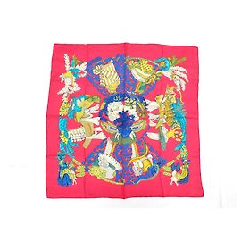 Hermès Hermes Carré 90 Seta multicolore 90 x 90 cm Multicolore