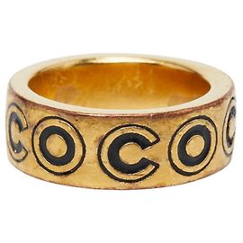 Anillo COCO Chanel Dorado