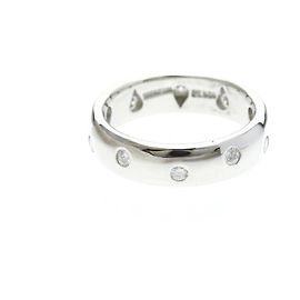 Tiffany & Co. Dots 950 Platinum Prata