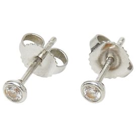 Tiffany & Co. Pt950 Platinum Diamond Stud Earrings Other
