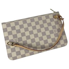 Pochette Cosmétique Louis Vuitton Damier Azur Canvas Damier ebène