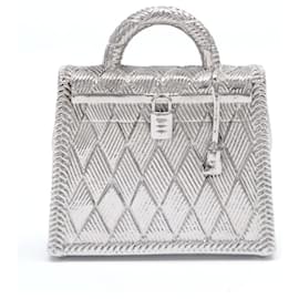 Hermès NEUF PENDENTIF HERMES CURIOSITE SAC KELLY EN METAL ARGENT + BOITE POCHON CHARM Argenté