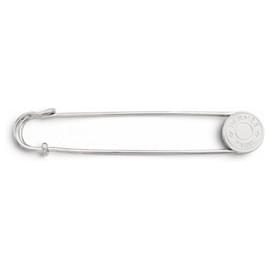 Hermès NEW HERMES CLOU DE SELLE SAFETY PIN BROOCH 725552DB Silvery