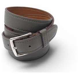 Hermès NEUES HERMES ETRIVIERE ARMBAND 4 SCHLINGEN T15.5 BIS 17 GRAUES LEDER ODER GÜRTEL T71 Grau