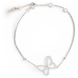 MESSIKA BUTTERFLY DIAMOND BRACELET 18K WHITE GOLD 2.3G GOLD DIAMONDS BANGLE Other