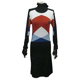 NOVO VESTIDO LOUIS VUITTON ICONES COM CAPUZ E MANGA COMPRIDA XS 34 Outro