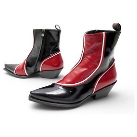 BOTAS ANKLE LOUIS VUITTON SANTIAG MATADOR 1A8CWF 38 COURO 1600E Outro