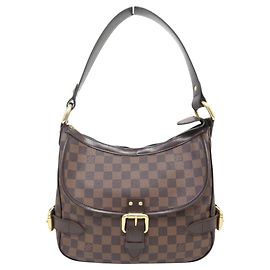 BORSA LOUIS VUITTON HIGHBURY N51200 DAMIER EBENE CANVAS CABAS TOTE BAG Marrone