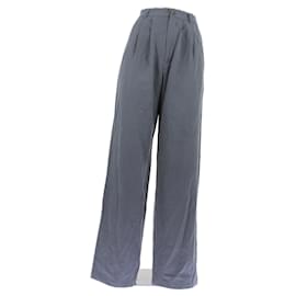Reformation Grey Wool Pants Grey