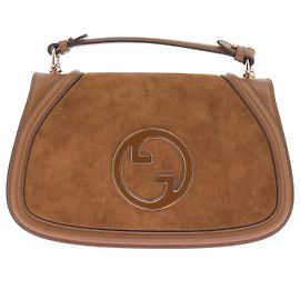 Gucci Sac "Blondie" en daim marron Camel