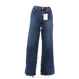 Vaqueros Reformation de algodón azul Talla 24 Azul