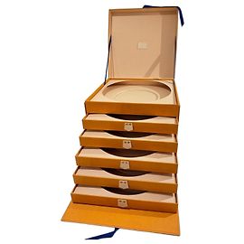 Louis Vuitton x Fornasetti Storage Box Beige Orange