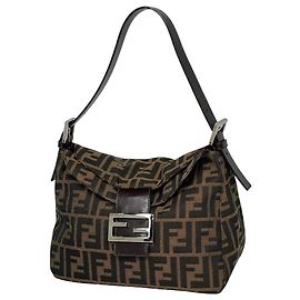 Bolsa de ombro Fendi marrom Marrom