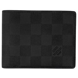 Louis Vuitton Portefeuille Multiple Bi-fold Wallet Nero