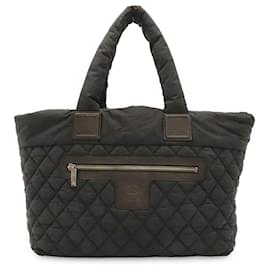 Borsa Tote CHANEL Coco Cocoon Medium Nero Rosso