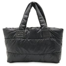Borsa Chanel Coco Cocoon Tote GM Nero Bordò