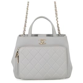 Bolso Chanel Matelassé Coco Mark Affinity Castaño