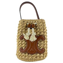 Céline Bolsa Celine Teen Drawstring Marrom