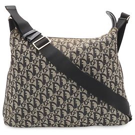 Christian Dior Trotter Shoulder Bag Black
