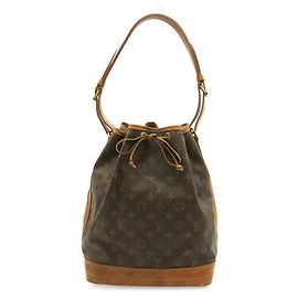 Sac à épaule Louis Vuitton Monogram Noe Marron