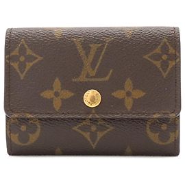 Monedero Monogram Louis Vuitton Castaño