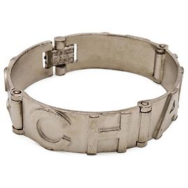 Pulsera con charms de metal dorado Chanel Dorado