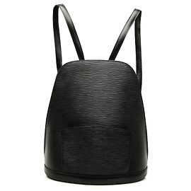 Louis Vuitton Black Epi Gobelins Black