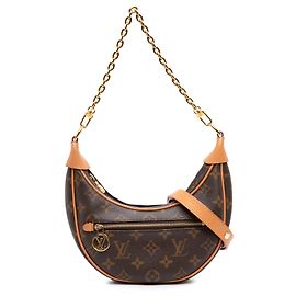 Louis Vuitton Marrón Monogram Loop Castaño