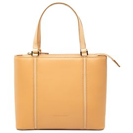 Tote de couro marrom Burberry Marrom Caramelo