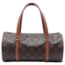 Louis Vuitton Marrone Monogram Papillon 30 Marrone