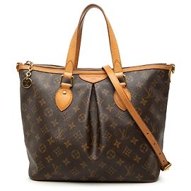 Louis Vuitton Marrom Monogram Palermo PM Marrom