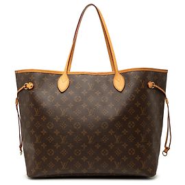 Louis Vuitton Braun Monogram Neverfull GM Braun